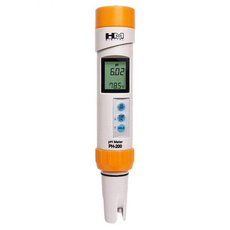 HM Digital Waterproof Tester PH et Temperatuur PH-200 - 1 HM Digital Waterproof Tester PH et Temperatuur PH-200 - 1